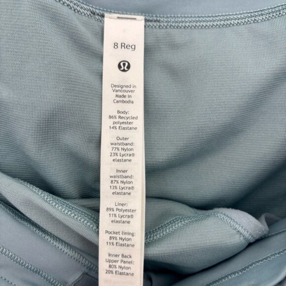 Lululemon Speed Up LowRise Short 2  5Kaleidofloral Multi  Blue Cast 8 - Picture 11 of 11